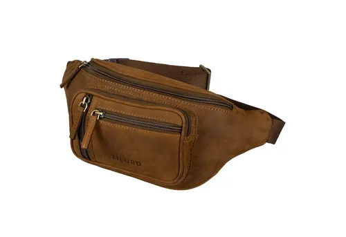 STILORD 'Greg' Vintage Bauchtasche aus Leder - Mode-Hüfttaschen, stilvolles Accessoire mit 5 Fächern für Handy und Geldbörse - ideal für Reisen und Festivals