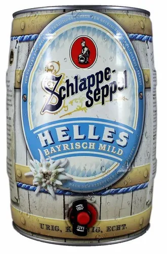 Schlappeseppel Helles 5l Fass/Dose
