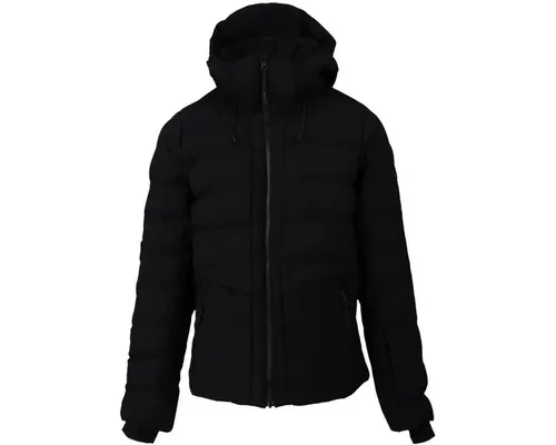 Brunotti Lapista Damen Schneejacke Schwarz - L - Stylische Winterjacke mit 10k Wasserdichtigkeit und 8k Atmungsaktivität für optimalen Komfort und Schutz auf der Piste.