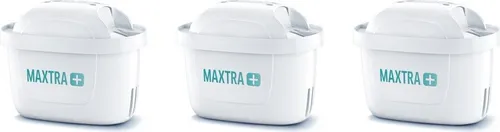 Brita Maxtra Plus 3er EE Wasserfilter - Hochwertiger Wasserfilter für besseren Geschmack und frisches, kalkfreies Wasser. Ideal für weiches bis mittleres Wasser, kompatibel mit allen Brita-Kannen.