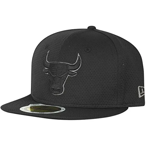 New Era Team Tonal Mesh NBA Jr Chibul Blk - Schirmmütze Chicago Bulls für Jungen, Schwarz, Größe 6 5/8 - Stylische Schirmmütze für Jungen mit Chicago Bulls Design. Ideal für Sport und Freizeit, sorgt für einen coolen Look und hohen Tragekomfort.