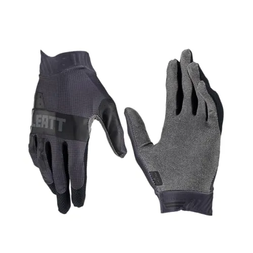 Leatt 1.5 GripR Motocross-Handschuhe (Schwarz, L)