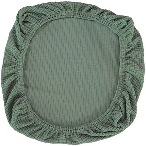 Yourandoll Stretch Stuhlhussen Bezug Husse Stuhlbezug für Bürostuhl Bürodrehstuhl Drehstuhl Stuhl Sitzbezug (Grün)