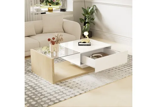 MODFU Couchtisch mit LED-Beleuchtung