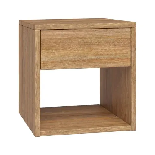skølm Nachttisch Floki aus Eiche, 40x40 cm von skølm