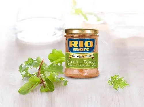 Rio mare extrà Tonno Filets verlegt Thunfisch natives Olivenöl extra 180 g