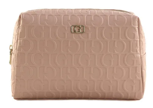 GUESS Kulturbeutel Large Top Zip in pink von GUESS