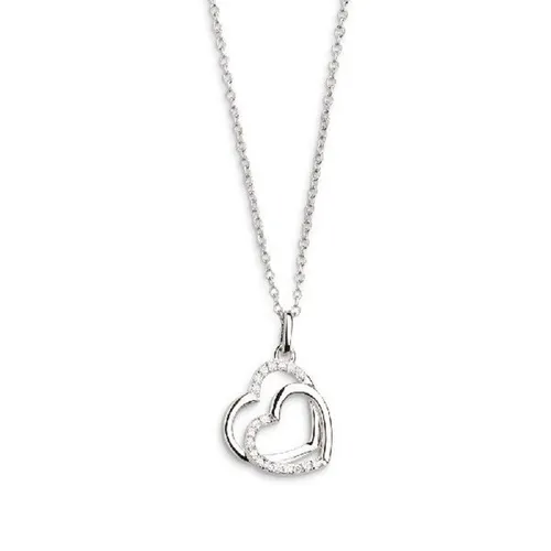 XENOX Charm-Kette Halskette für Damen, 925 Silber