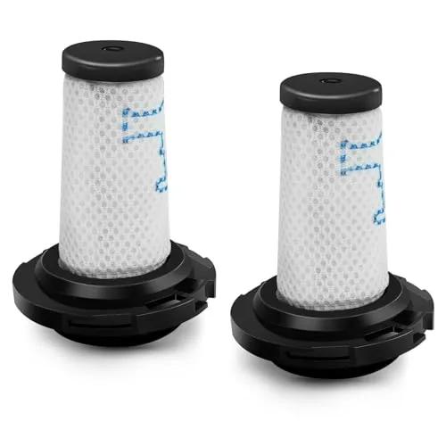 Chuancheng 2er-Pack Ersatzfilter für Rowenta X-FORCE FLEX 9.60 RH20 RH203 RH207 RH2079WO für Rowenta X-Pert 7.60 für X-NANO Essential RH20xx, Teilenummer ZR009010 ZR009012