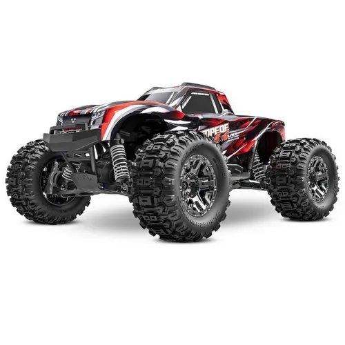 Traxxas RC Monstertruck Stampede 4x4 VXL HD RTR 1:10 Rot - Hochleistungs RC Monstertruck mit Elektro Brushless Motor, ideal für Hobby-Enthusiasten und Offroad-Abenteuer.