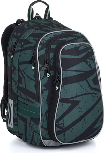 Schulrucksack Green Stone Topgal LYNN 24018