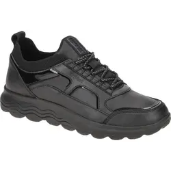 Geox Damen D Spherica C Sneakers - Damen-Sneaker aus hochwertigem Leder, mit flachem Absatz und optimaler Fußunterstützung für ein angenehmes Tragegefühl den ganzen Tag.