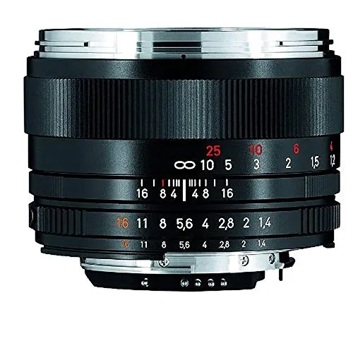 ZEISS Planar T* 1,4/50 ZF.2 Objektiv - Hochwertiges 50mm Festbrennweitenobjektiv mit beeindruckender Lichtstärke von 1,4 für brillante Bildqualität und kreative Möglichkeiten.