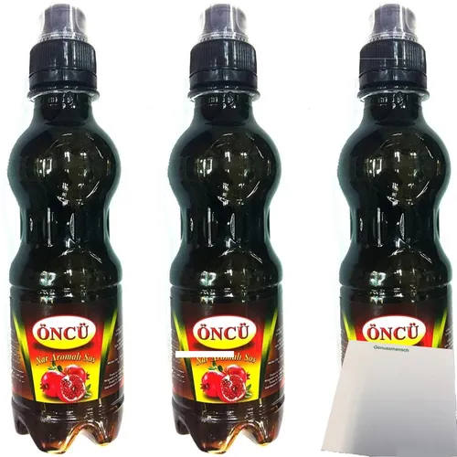 Öncü Granatapfelsirup PET 3er Pack 3x330g Flasche usy Block