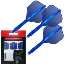 Target K-Flex No 6 Flight-System - Blau - 33mm/medium