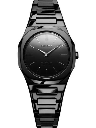 D1 Milano Quarzuhr Damen Analog Quarz - Elegante Damen-Armbanduhr mit klassischem Design. Wasserdicht bis 5 bar, robustes Edelstahl-Gehäuse und Saphirglas sorgen für Langlebigkeit und Stil im Alltag.