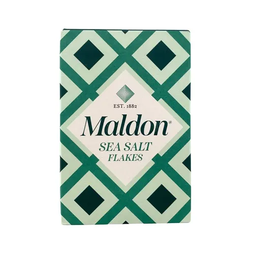Maldon Sea Salt Flakes - 125 g - Müslis und mehr: Die zarten Maldon Meersalzflocken sind ideal zum Verfeinern von Gerichten und bieten einen milden, intensiven Geschmack. Perfekt als Finger- oder Finish-Salz für Gourmets!