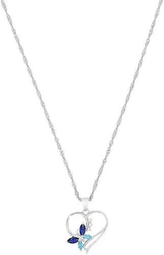 Amor Kette mit Anhänger Herz/Schmetterling, 2026579