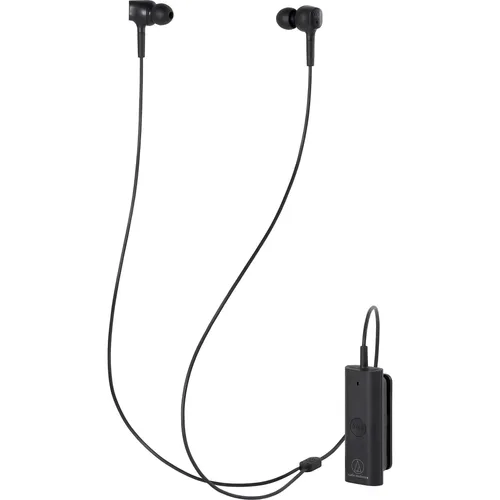 Audio-Technica ANC100BT Kabelloser In-Ear Noise-Cancelling-Kopfhörer, Schwarz