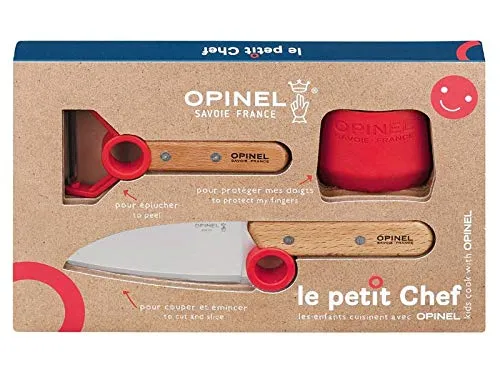 Opinel Le petit Chef Kinder Kochmesser-Set, 3-teilig von Opinel