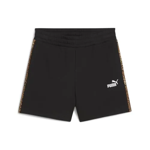 PUMA Damen ESS Graphic Animal Shorts 5