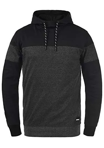 !Solid Bekir Herren Kapuzenpullover Hoodie Pullover mit Kapuze, Größe:L, Farbe:Black (194007)