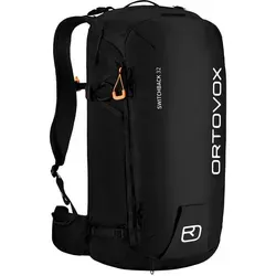 Ortovox Switchback 32 Black Raven 32 L Skitourenrucksack - Rucksäcke für alpine Abenteuer, leichter und funktioneller Rucksack mit schnellem Zugriff auf Ausrüstung, ideal für anspruchsvolle Skitouren in Fels, Eis und Schnee.