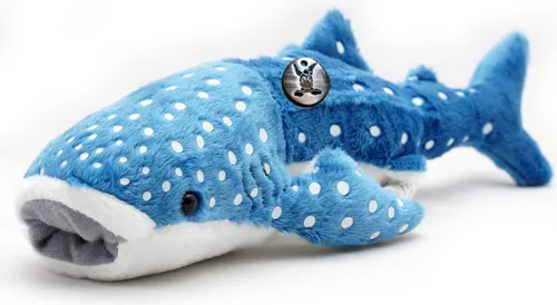 Walhai Kuscheltier Hai Wal Rhincodon Plüschtier Fisch 29 cm BLUE