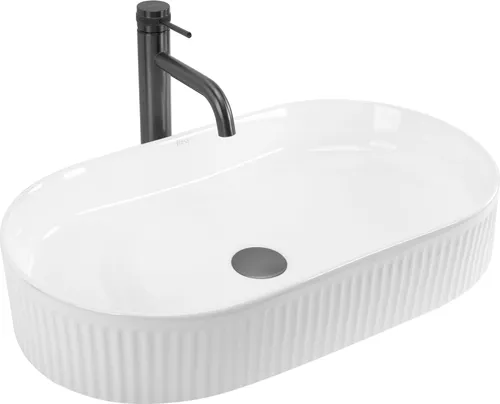 Rea Aufsatzwaschbecken Vanda 61 Oval White