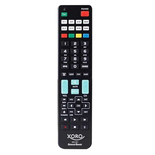 netshop 25 Fernbedienung für Xoro - Universal nutzbar für HTC/HTL 2446, 2448, 1346, 1347, 1546, 1550, 1560, 1946, 1949 Ersatzfernbedienung