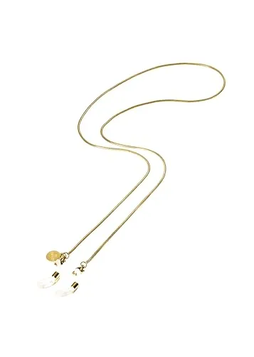 Purelei® Sleeky Sonnenbrillenkette – Gold, Silber oder Roségold - Brillenbänder & -ketten für Damen, minimalistisch und elegant – hält deine Sonnenbrille griffbereit und verleiht deinem Sommer-Look das gewisse Etwas.