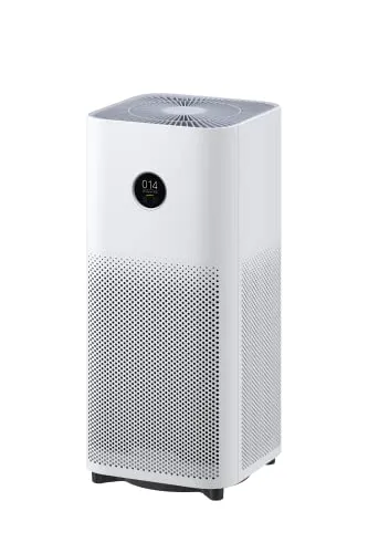 Xiaomi Smart Air Purifier 4 DE - Hocheffizienter Luftreiniger, beseitigt 99,97% Pollen, Staub und Tierhaare, ideal für Räume bis 48 m² mit Smart Home Anbindung