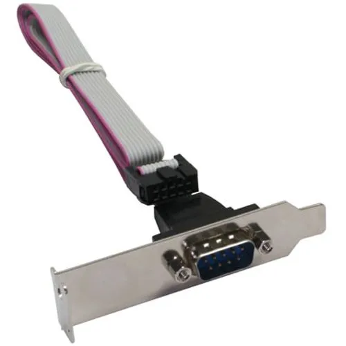 InLine Serielles Slotblech 9-pol 0.60m bulk