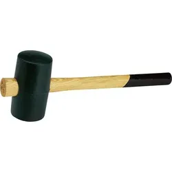 Fortis Gummi-Komp.Hammer hart 65mm flach/flach