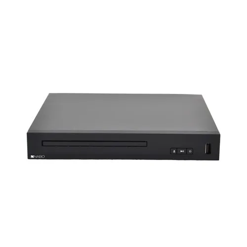 DVD-Player HDMI USB Fernbedienung Schwarz kompakt Nabo Dolby-Digital (AC-3)