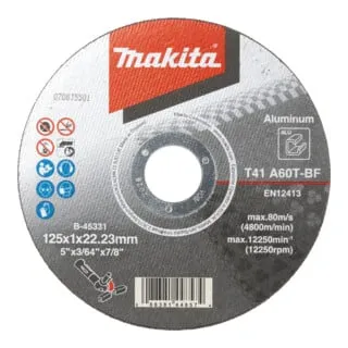 Makita Trennscheibe 125x1mm für Aluminium