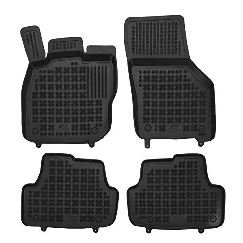 AZUGA Hohe Gummi Fußmatten mit Rand passend für VW Golf 8 eTSI ab 2020 (Mild-Hybrid) AZ10300411 Automatten