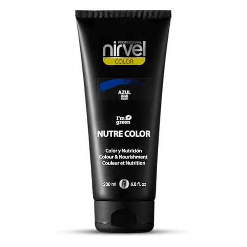 Nirvel Nutre Color Haartönung Farbtönung Tönung Blue Blau 200ml