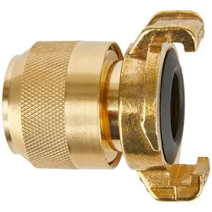 GEKA Schlauchverbinder plus Schlauchstück Z, für 19mm (3/4 Zoll), mit Klauenkupplung