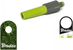 Spritzdüse Kunststoff Wasserspritze stellbar Steckkupplung Sprühspritze Spritzbrause LIME LINE BRADAS