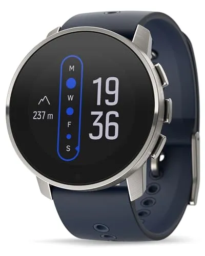 SUUNTO 9 Peak Multisport Uhr - Robuste Smartwatch mit Saphirglas, 100m wasserdicht und präzisem GPS; ideal für Outdoor-Abenteuer und sportliche Aktivitäten.