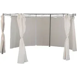 Lex Seitenteil Pavillon rund ⌀3,5m wasserdicht