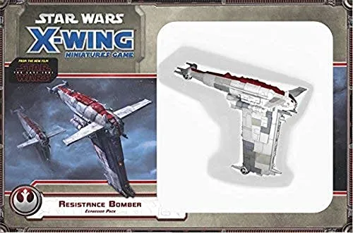 Fantasy Flight Games, Star Wars, Resistance-Bomber-Expansion-Pack FFGSWX67, X-Wing-Miniatur-Spielzeug, Mehrfarbig.