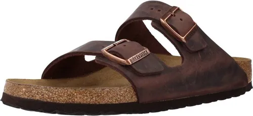 BIRKENSTOCK Pantoffeln Arizona Soft Footbed in Braun, Größe 41 - Wanderschuhe mit weichem Fußbett für optimalen Komfort, ideal für Freizeit und Zuhause. Jetzt versandkostenfrei auf Spartoo.de bestellen!