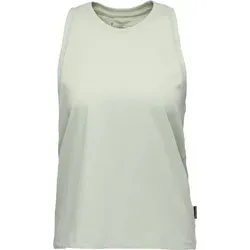 Black Diamond W Project Muscle Tank - Foam Green (3041) S - Outdoor Tanktops für Damen, gefertigt aus 100% biologisch angebauter Baumwolle für maximalen Komfort und Nachhaltigkeit, ideal für Sport und Freizeit.