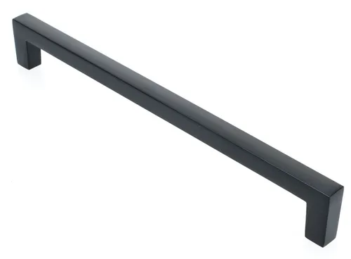 livingpoint24 Möbelgriff Möbelgriffe BA 128 - 256mm Küchengriffe Schwarz matt Schrankgriffe (1-St., 13), Modern