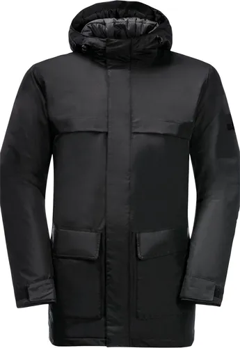 Jack Wolfskin Winterlager Parka M - Funktionsjacke für Herren, wasserdicht und winddicht mit TEXAPORE-Technologie, ideal für kalte Tage und Outdoor-Aktivitäten, hält dich warm und trocken.