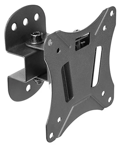 RICOO TV-Wandhalterung Schwenkbare Monitor Wandhalterung neigbar S7111, (bis 27 Zoll, VESA 75x75 und 100x100, 1-tlg., 25 kg Belastbarkeit, 33-68 cm (13