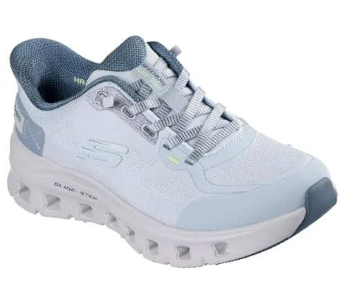 Skechers GLIDE-STEP PRO Slip-On Sneaker - Sneaker mit dämpfender Glide Step Sohle, atmungsaktivem Obermaterial und Skechers Air-Cooled Memory Foam für optimalen Komfort beim Laufen und Trainieren.