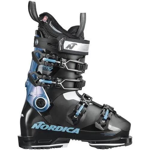 Nordica PRO Machine 95 W (GW) Schwarz - 255 - Damen Skischuhe für den All Mountain Einsatz, ideal für mittelstarke Fahrerinnen, mit 1 Jahr Garantie und optimalem Komfort in der Kollektion 2025.